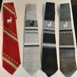 Corbatas Peru artesanía Peruana